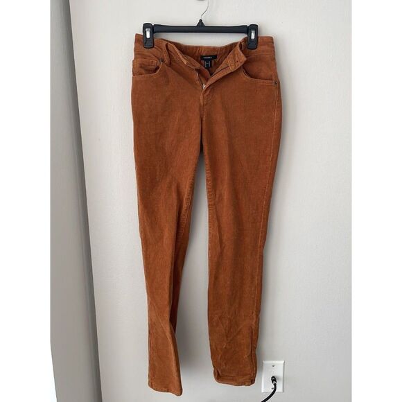 Orange Corduroy Pants - Picture 1 of 3
